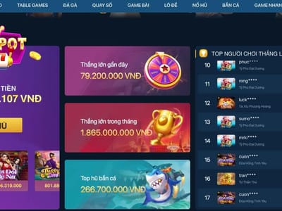 Jackpot Winner Interface screenshot